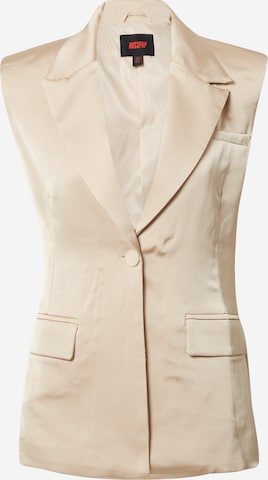 Misspap Suit vest in Beige: front