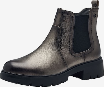Chelsea Boots Tamaris en gris : devant