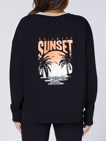 CHIEMSEE Sweatshirt in Schwarz