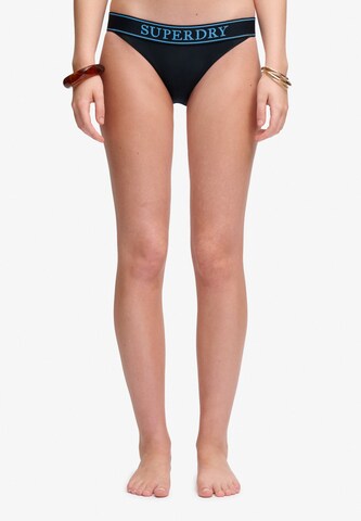 Superdry & Co Bikinibroek 'Classic' in Blauw: voorkant
