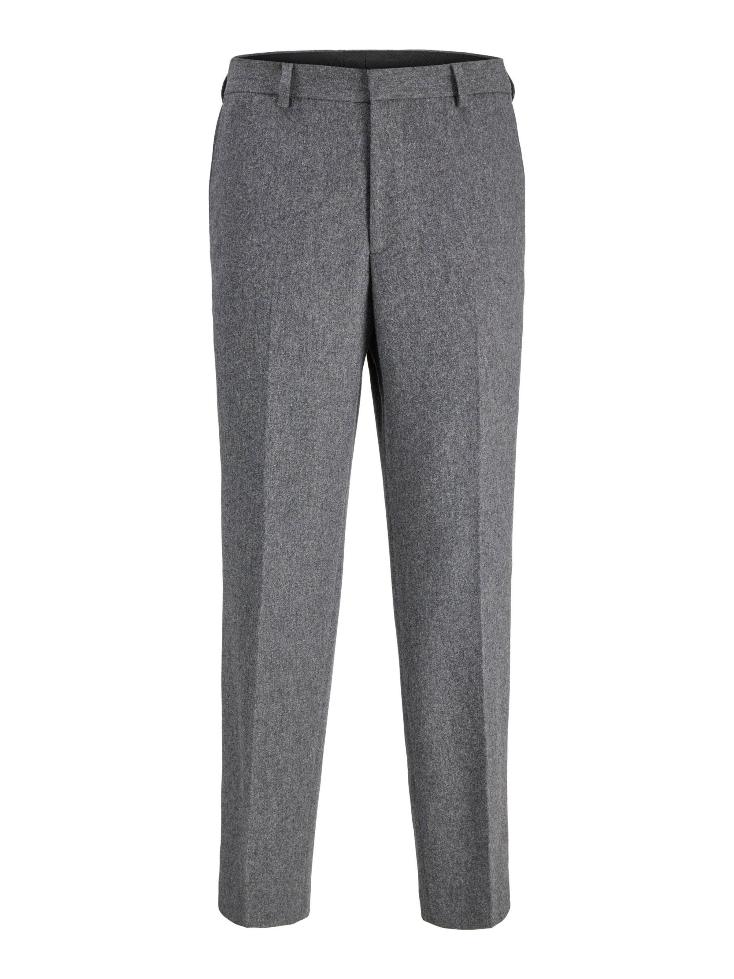 JACK & JONES Regular Hose in Grau: Vorderseite