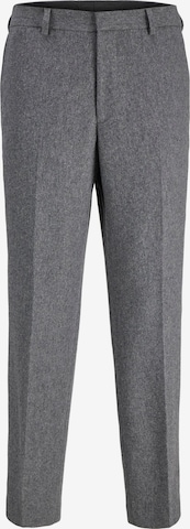 JACK & JONES - regular Pantalón de pinzas en gris: frente