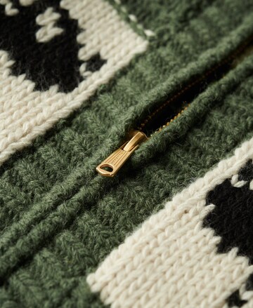 Superdry Knit Cardigan in Green