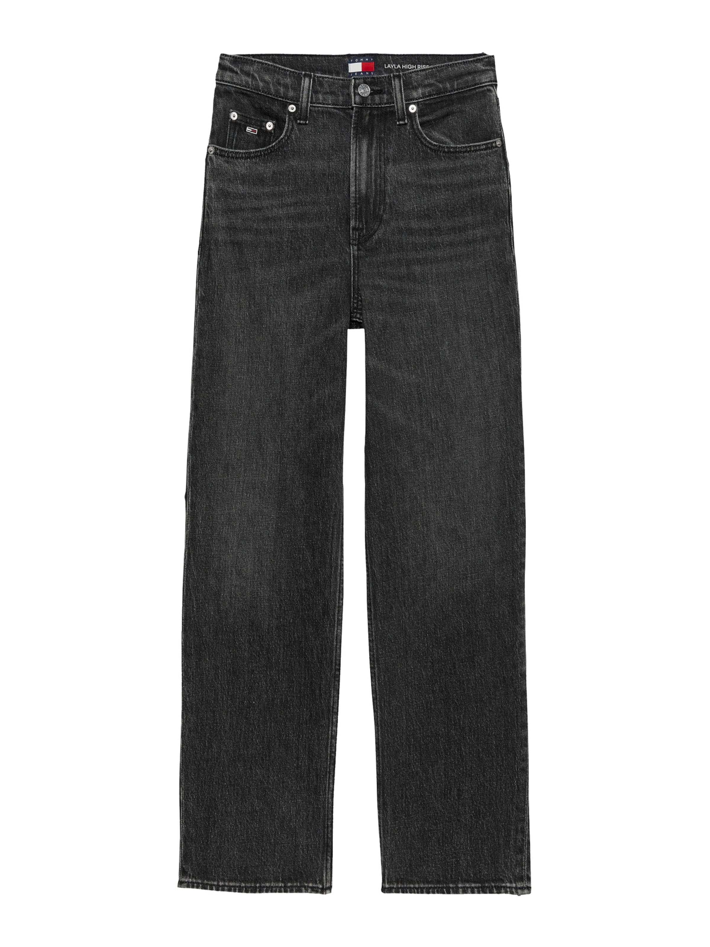 juoda Tommy Jeans Standartinis Džinsai &#x27;LAYLA&#x27;: priekis