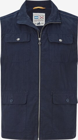 Jan Vanderstorm Vest 'Milav' in Blue: front