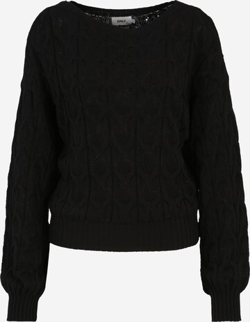 Only Petite Pullover 'BRYNN' in Schwarz: predná strana