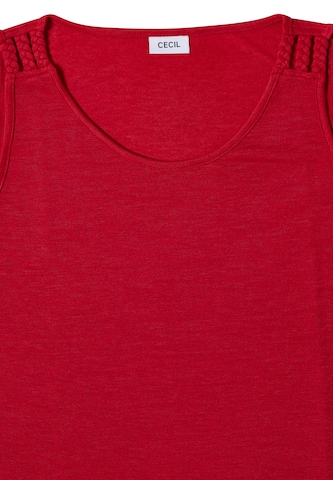 CECIL Top in Rot