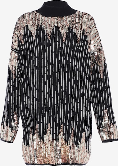 faina Pulover u zlatna / crna / srebro, Pregled proizvoda