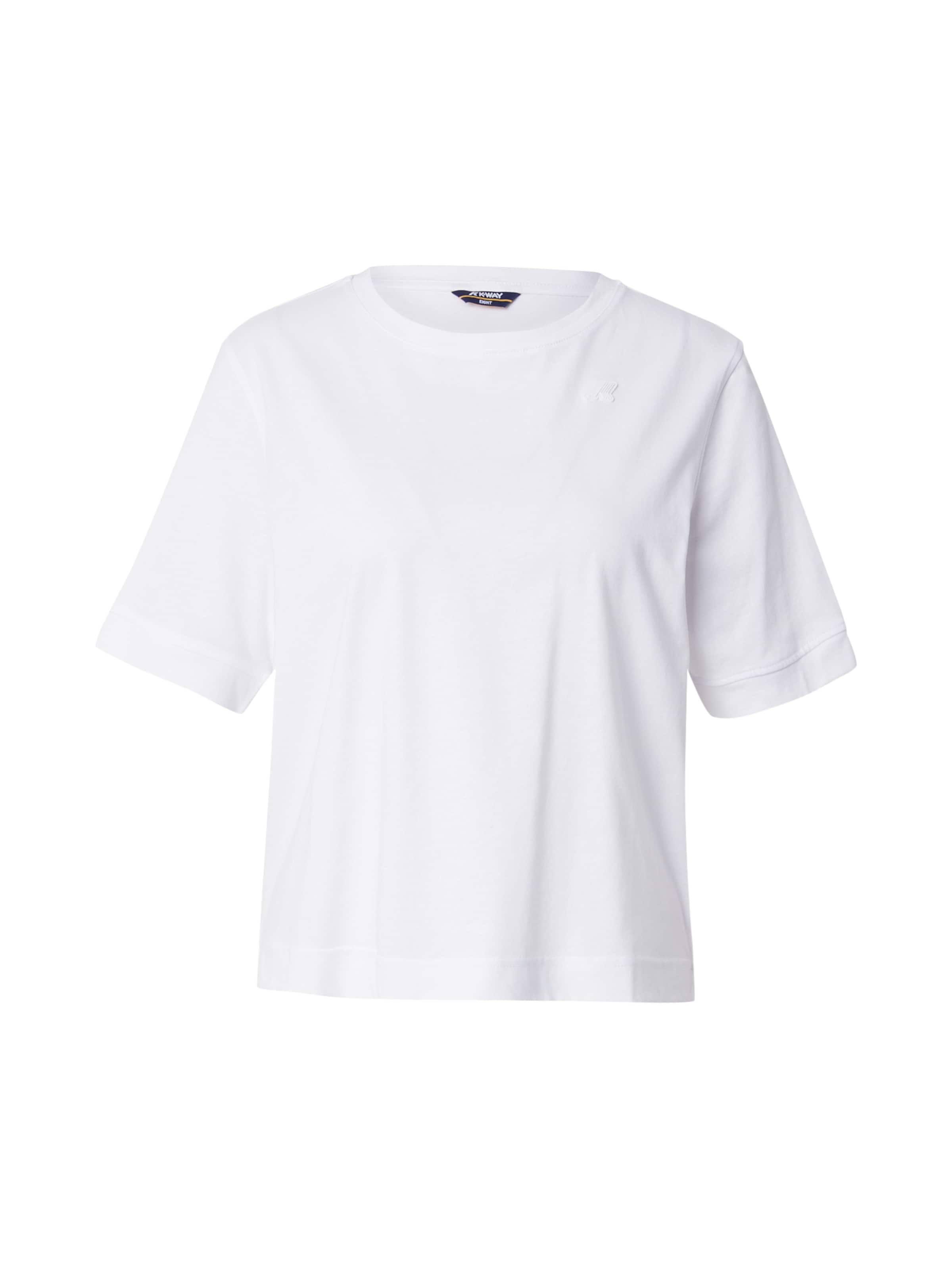 K-Way Μπλουζάκι 'SELUNE' σε λευκό: μπροστά