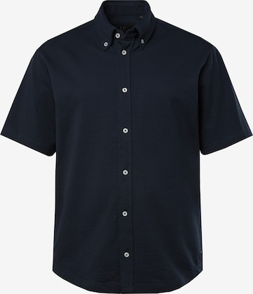 JP1880 Overhemd in Blauw: voorkant