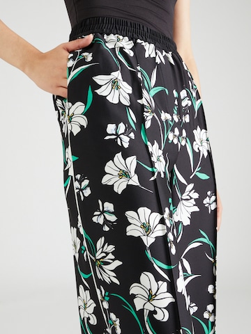 Marks & Spencer Wide leg Pantalon in Zwart