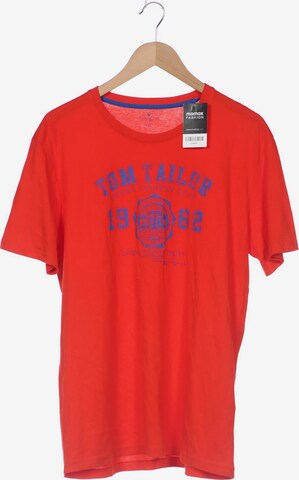 TOM TAILOR DENIM T-Shirt XL in Rot: predná strana