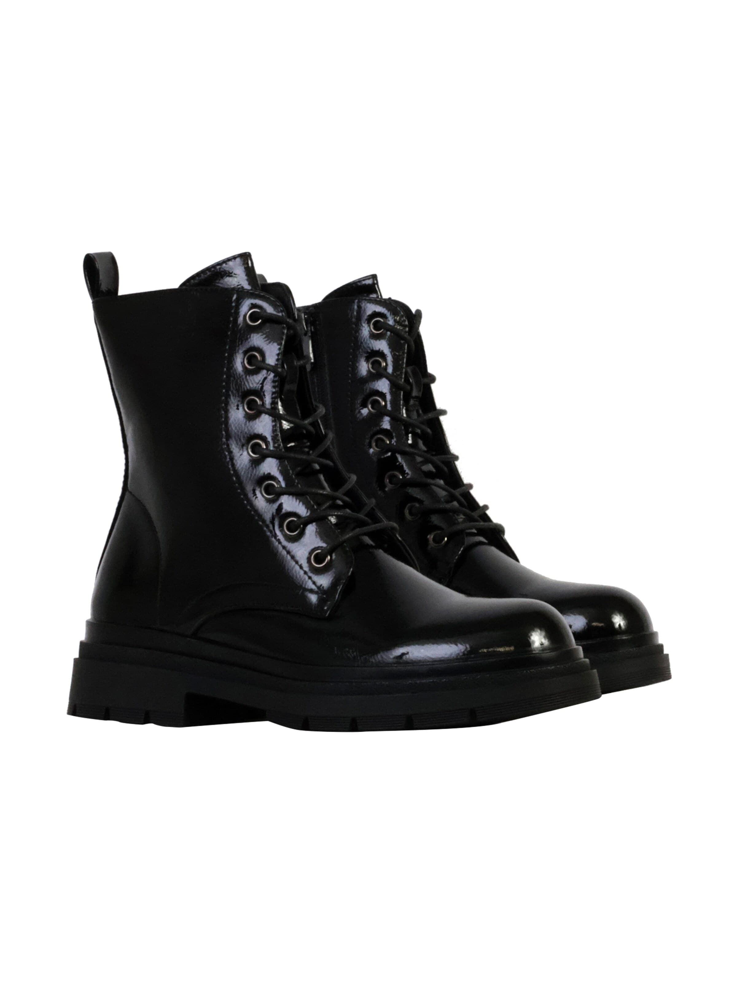 The Divine Factory - Botas de tobillo 'Schnürstiefeletten' en negro