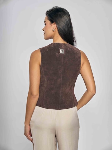 Gilet di FREAKY NATION in marrone