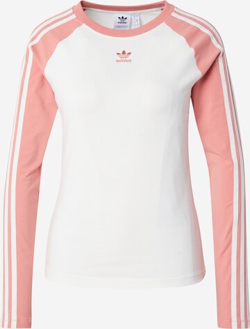 ADIDAS ORIGINALS Shirt in White: front