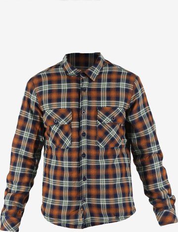 Miracle of Denim Regular fit Button Up Shirt in Brown: front