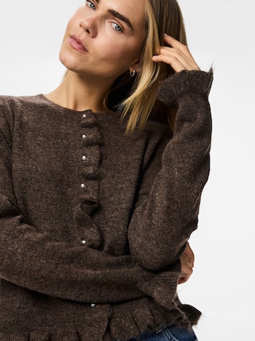 PIECES Cardigan 'PCLydia' i sort