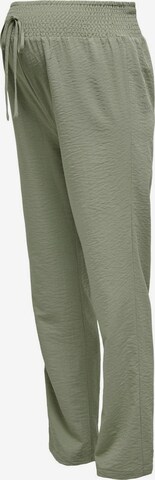 Only Maternity Regular Pants 'Mama' in Green