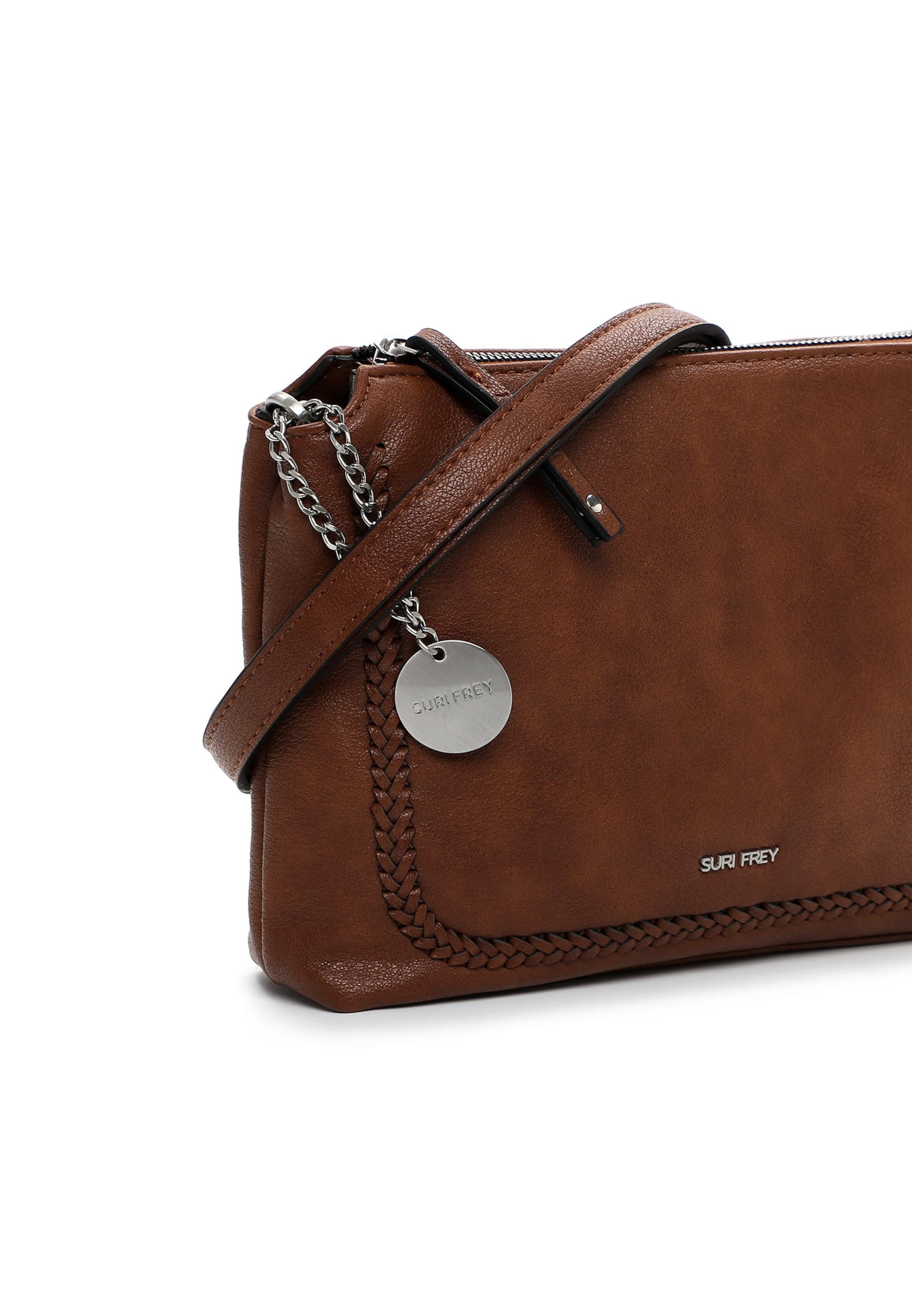 Sac bandoulière 'Piggy' Suri Frey en marron