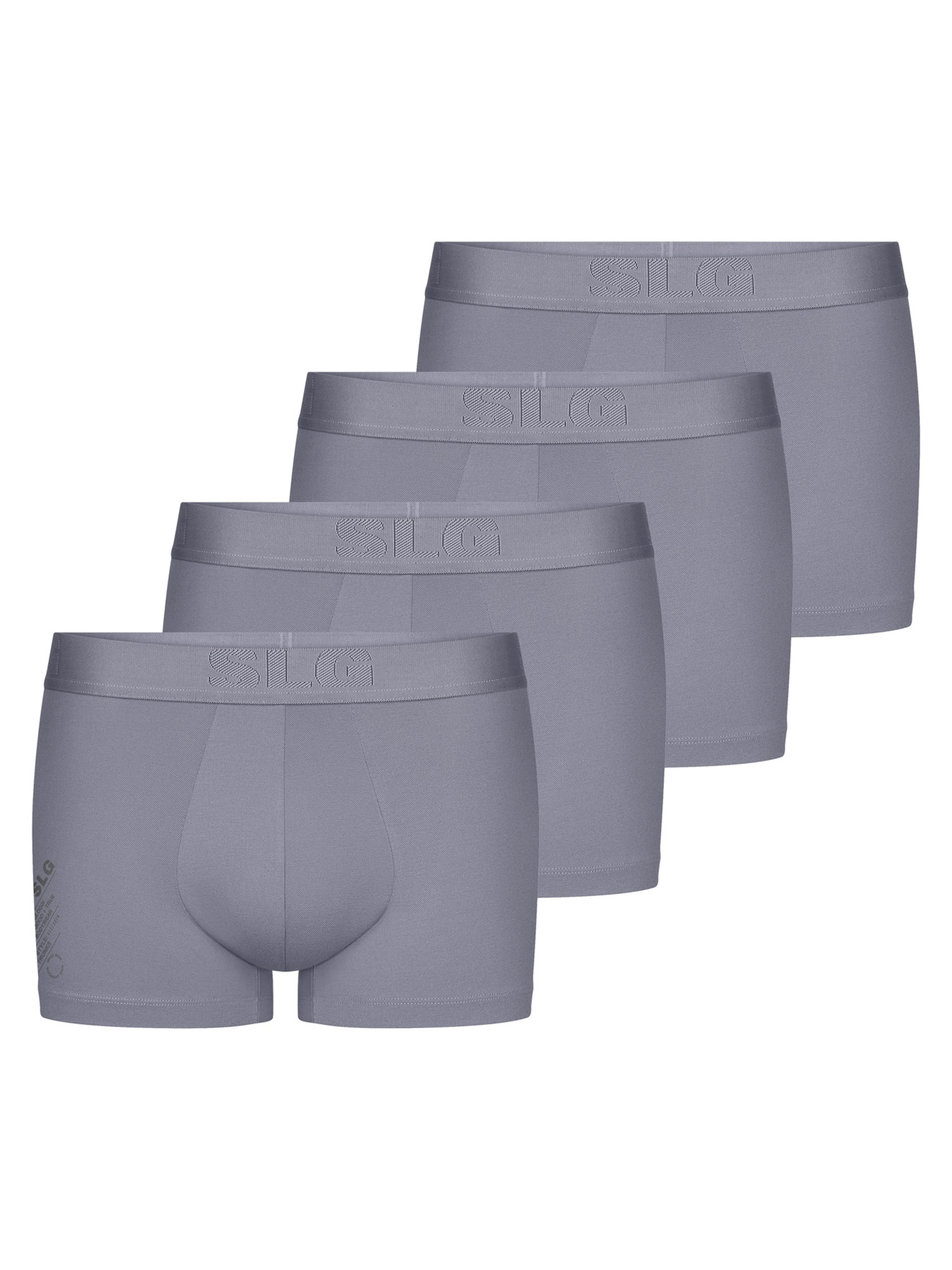 SLOGGI Boxer shorts 'SLG Base Soft' in Grey: front