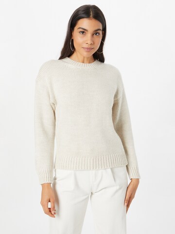 ABOUT YOU Sweater 'Tela' in Beige: front