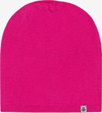 Bonnet 'Calais/Light Bamboo Beanie' Roeckl en rose : devant