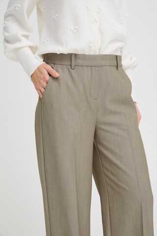 b.young Wide Leg Bukser 'BYDanta' i grå