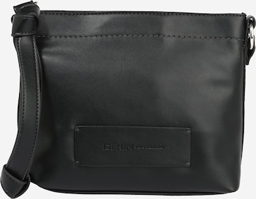 TOM TAILOR DENIM Crossbody Bag 'Zanna' in Black: front