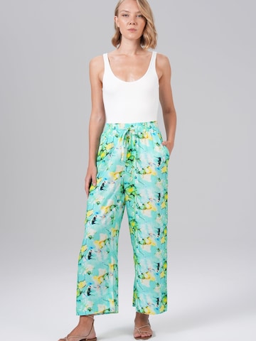 M.O.D MIRACLE OF DENIM Wide Leg Jeans i grøn: forside