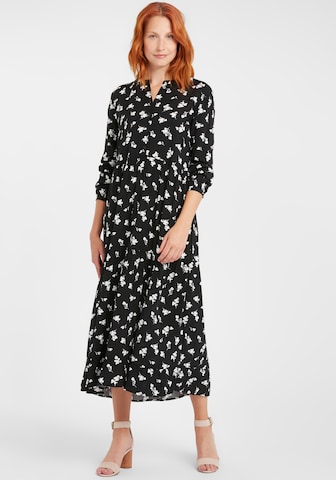 b.young Shirt Dress 'BYISOLE LONG' in Black