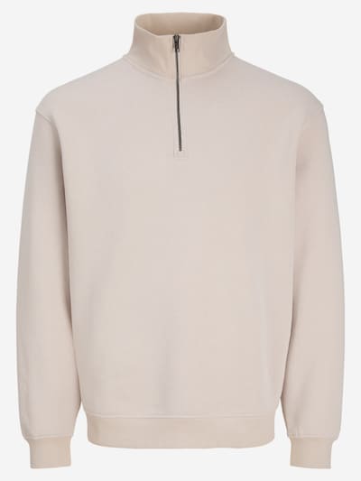 JACK & JONES Sweatshirt 'Bradley' in S in de kleur Beige, Productweergave