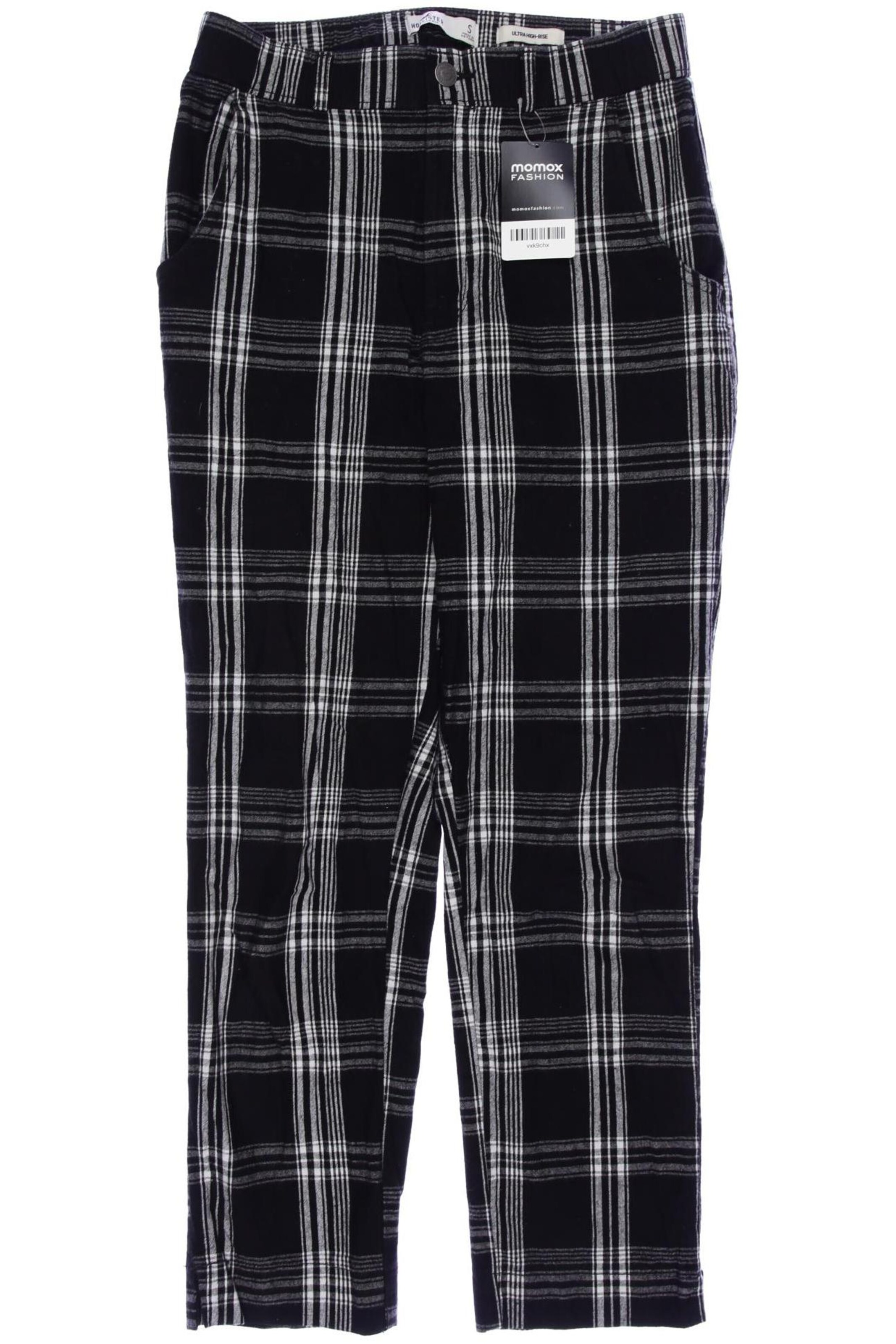 HOLLISTER Pants in S in Black: front