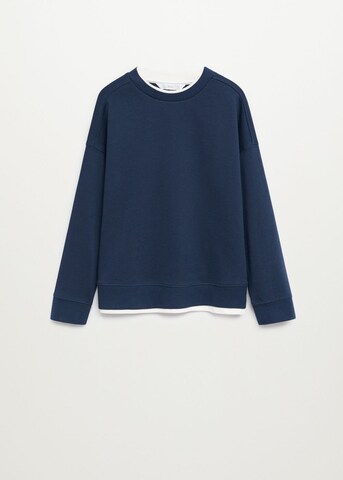 MANGO KIDS Sweatshirt 'Brucepk-i' in Blauw