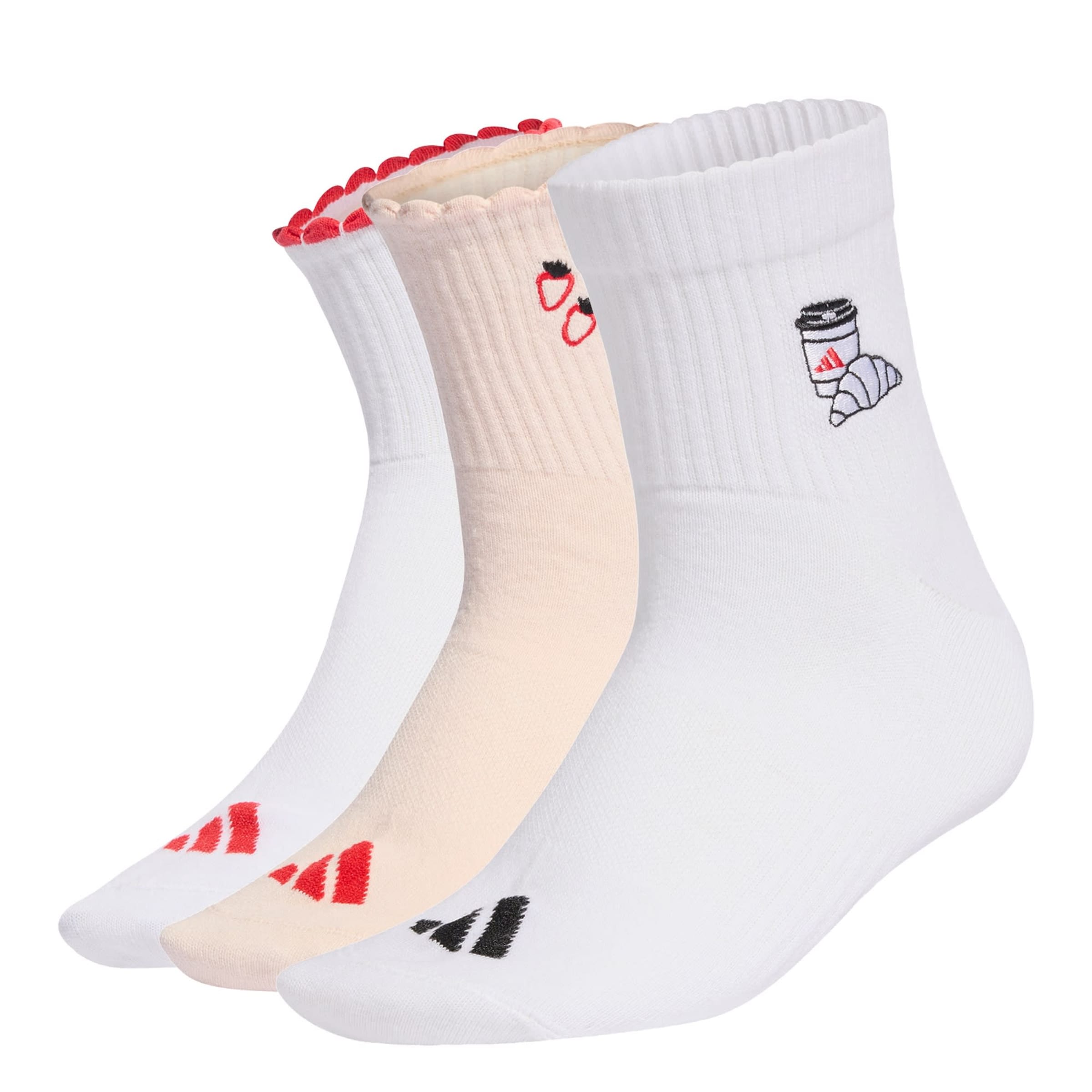 ADIDAS PERFORMANCE Athletic Socks in Pink: front