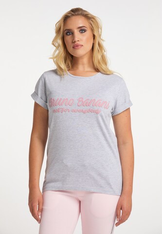 BRUNO BANANI Shirt 'Perry' in Grey: front