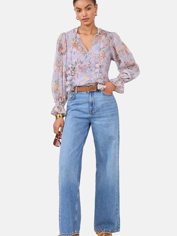 Lipsy Bluse in Lila: Vorderseite