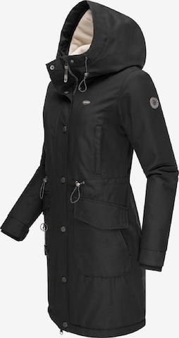 Ragwear Winter Coat 'Reloved Intl.' in Black