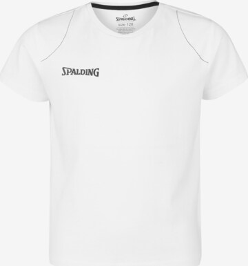 SPALDING Performance Shirt in White: front
