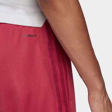 ADIDAS SPORTSWEAR Tapered Workout Pants in Pink