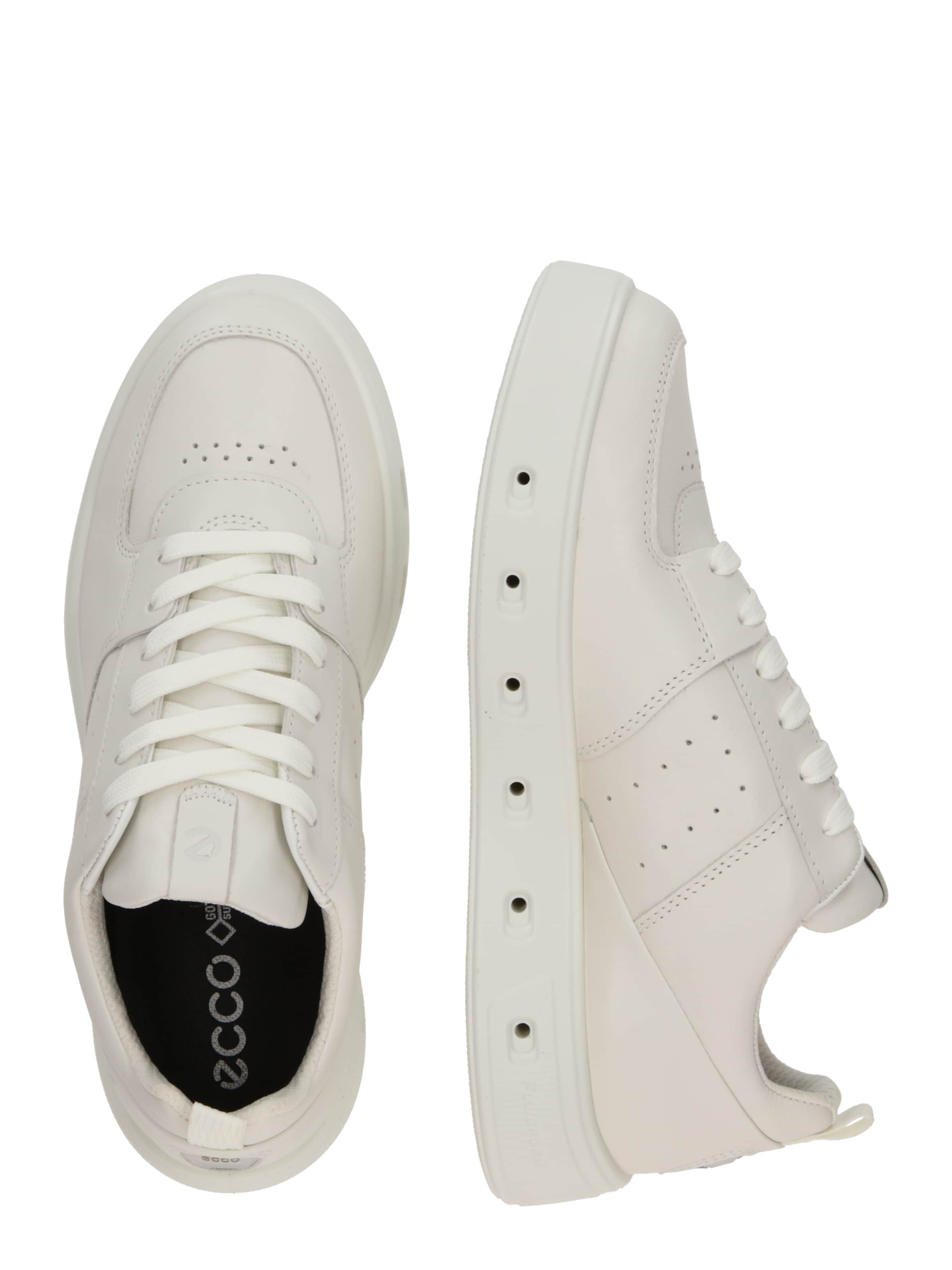 Baskets basses 'Street 720' ECCO en blanc