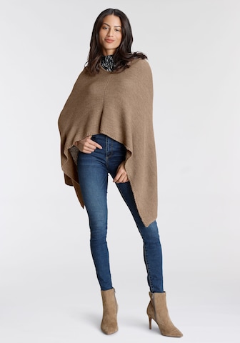 LAURA SCOTT Cape in Braun