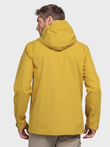 Schöffel Outdoor jacket 'Gmund' in Yellow