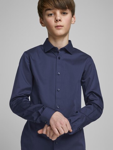 Jack & Jones Junior Regular Fit Skjorte 'JPRPARMA' i blå: forside