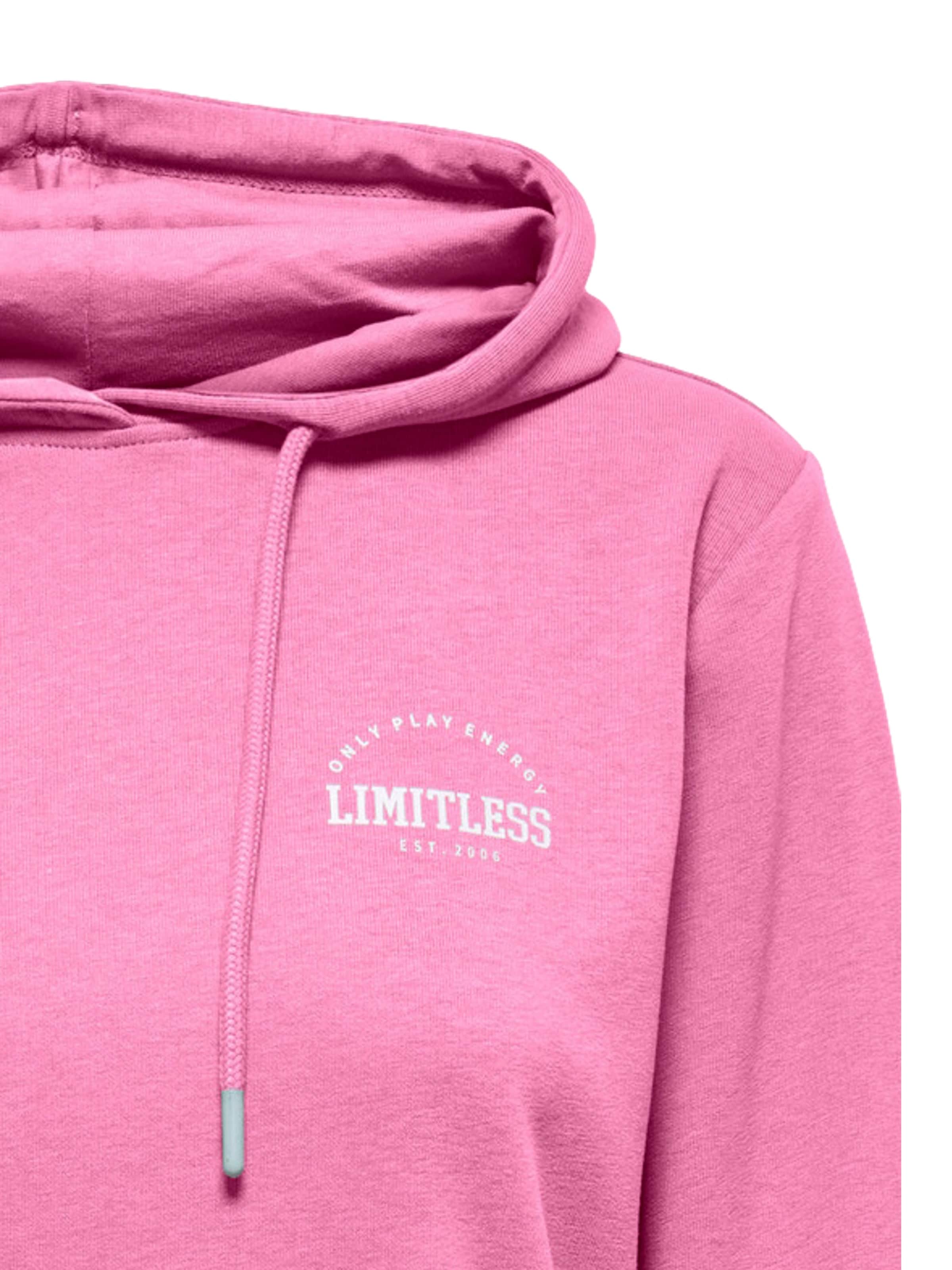 ONLY PLAY Hoodie 'Cava Life' in Pink