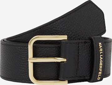 Karl Lagerfeld Belt in Black: front