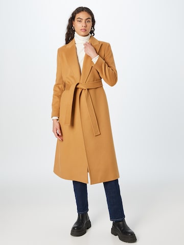 Manteau mi-saison PATRIZIA PEPE en marron : devant