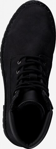 TAMARIS Lace-Up Ankle Boots in Black