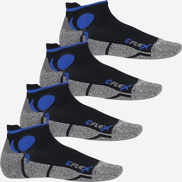 cflex Sportsocken 'Running' in Blau: Vorderseite