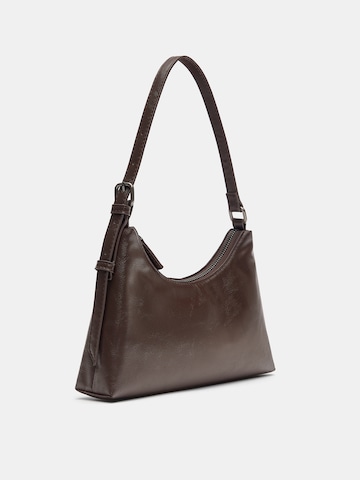 Sac bandoulière 'HEBILLAS' Pull&Bear en marron