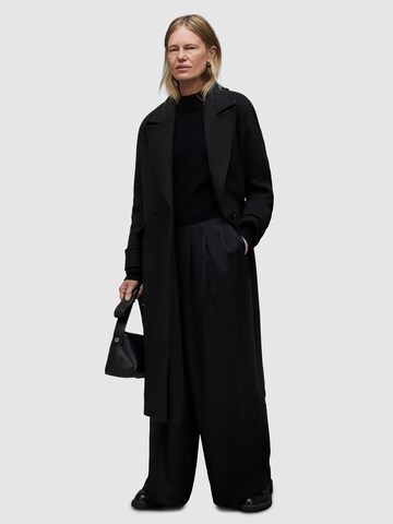 AllSaints Between-seasons coat 'MABEL' in Black